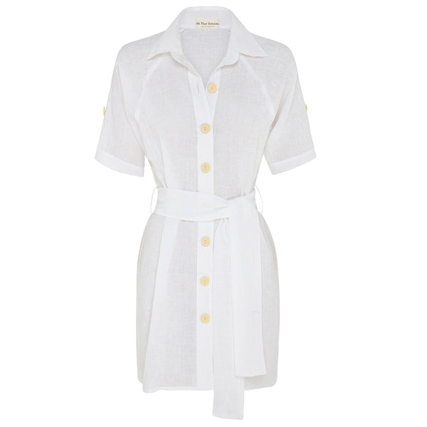 Anita Dress - Petal White main image 1