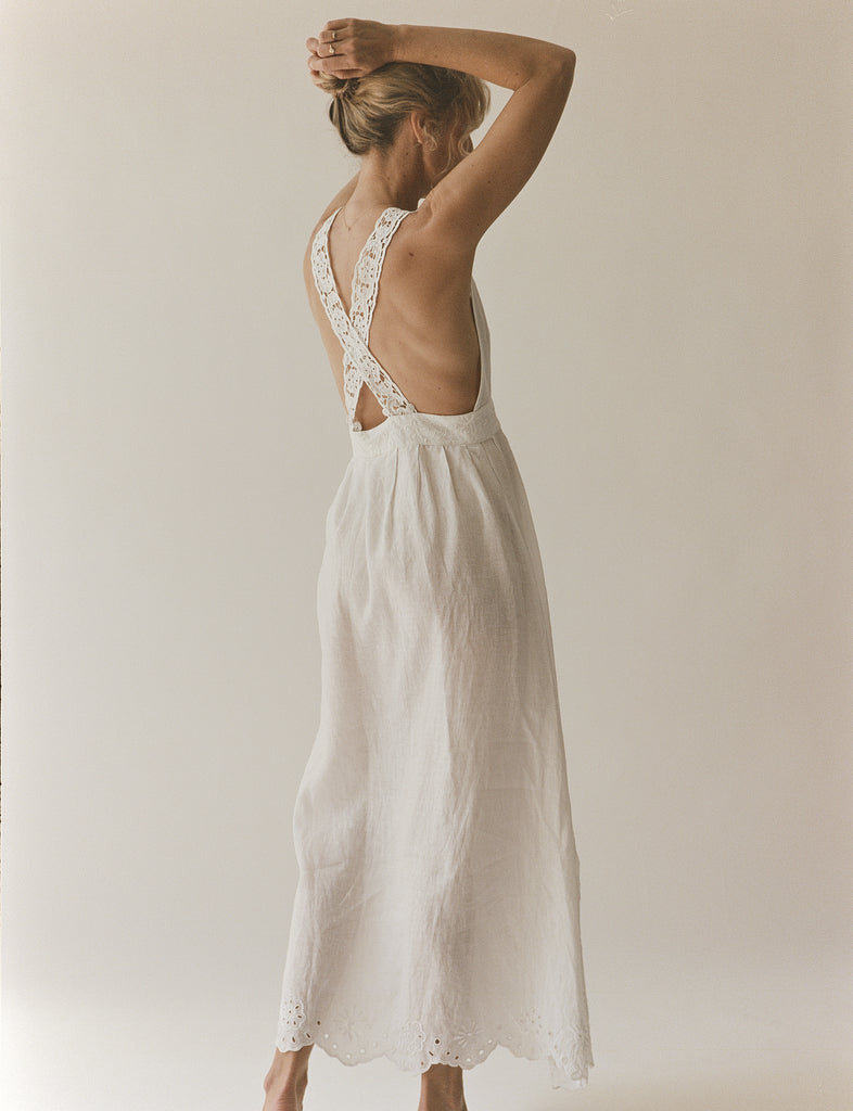 Mariia Pinafore Dress AllThatRemainsLove Mariia Pinafore Dress AllThatRemainsLove