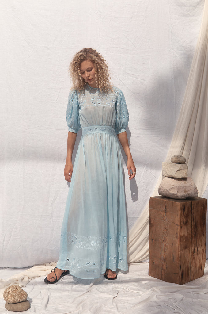 Jean Dress Blue – AllThatRemainsLove - Main Image